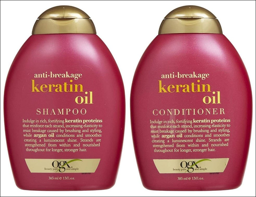 Keratin Oil & Conditioner Set. 385ml. Discount Supermarket UK